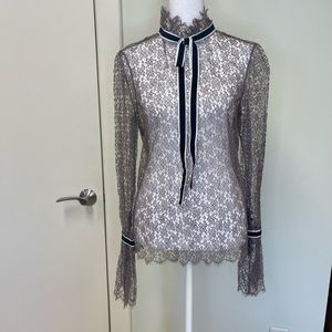 WES GORDON Lace Top
